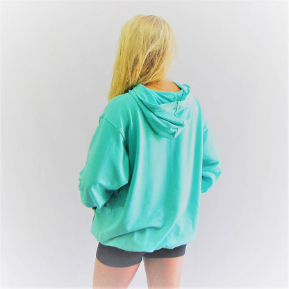 Hoodie bamboo/cotton: Denim / Medium