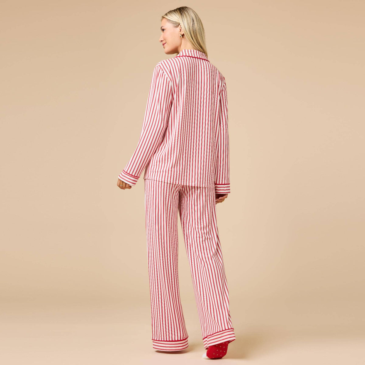Sleep Soft Slim Notch Collar PJ Set in Prints and Solids