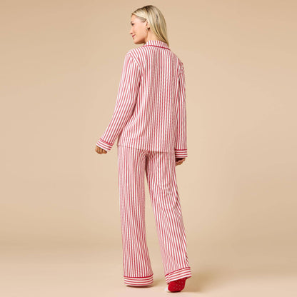 Sleep Soft Slim Notch Collar PJ Set in Prints and Solids