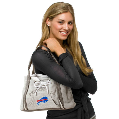 NFL Buffalo Bills Hoodie Purse: Grey