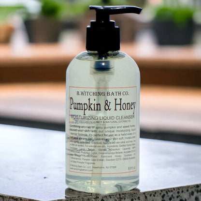 Pumpkin & Honey Moisturizing Liquid Cleansers 8oz