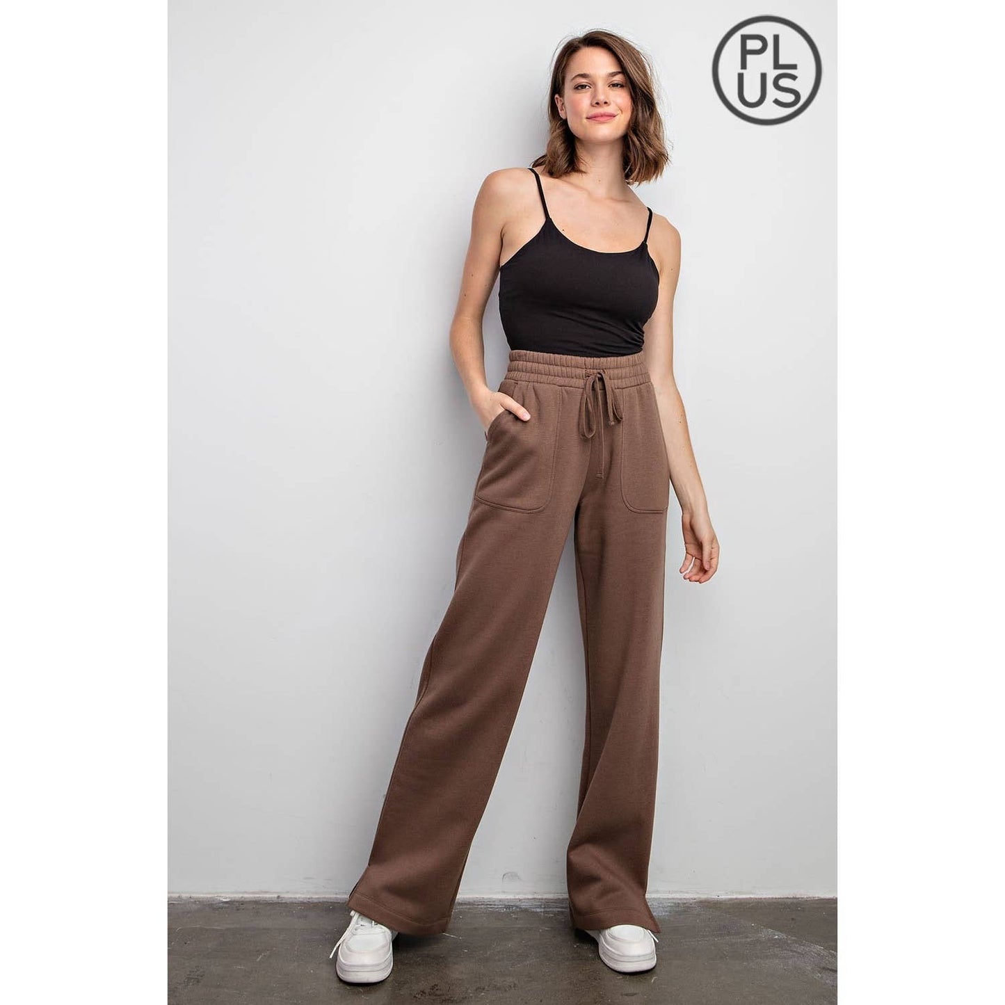 FRENCH TERRY Sky Blue / 3X STRAIGHT LEG PANTS: