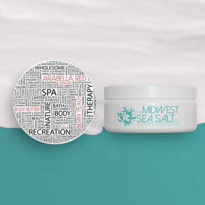 Berry Peachy Whipped Body Butter - 6.75oz - All Natural: Retail Product