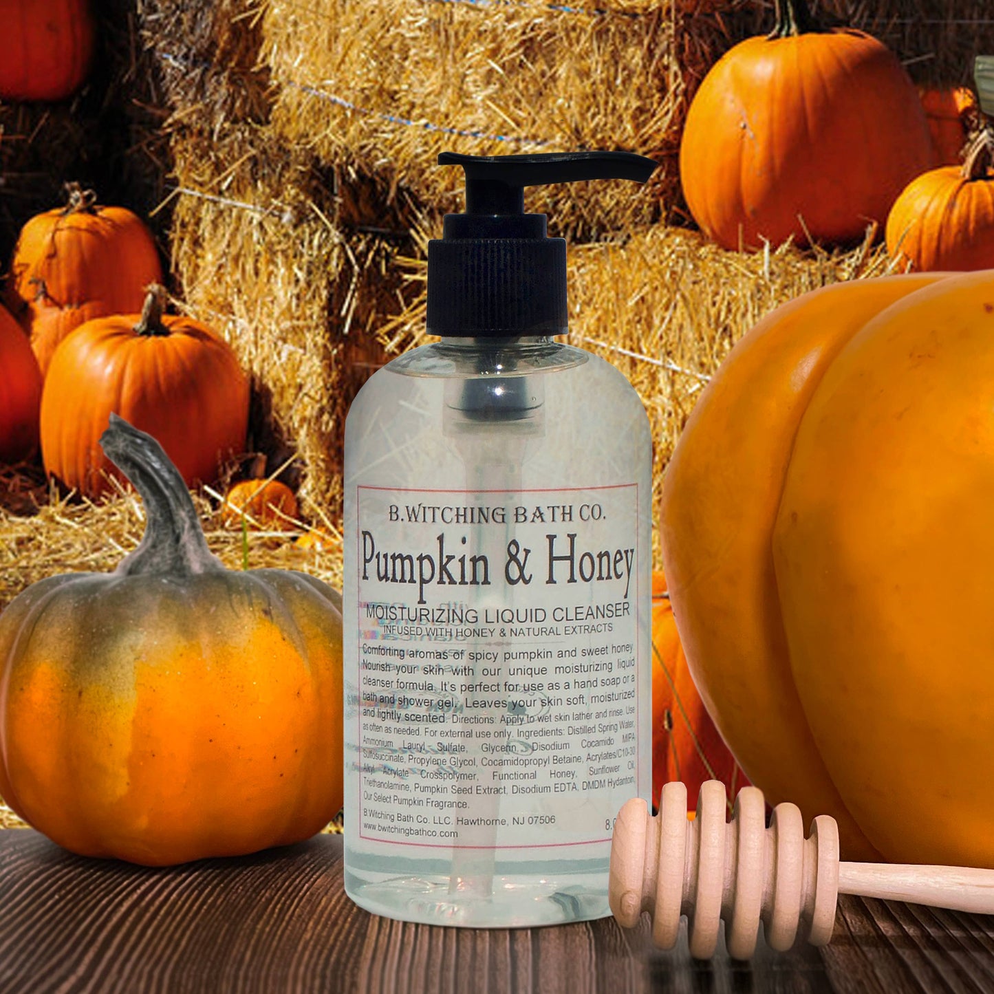 Pumpkin & Honey Moisturizing Liquid Cleansers 8oz