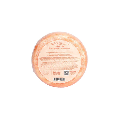 Wild Blossom Soap Infused Body Buffer-Mango Delight