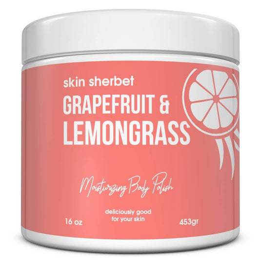 Skin Sherbet Grapefruit & Lemongrass Body Polish Salt Scrub: Retail Product