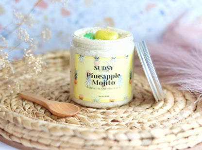 Pineapple Mojito Whipped Sugar Scrub Body Scrub