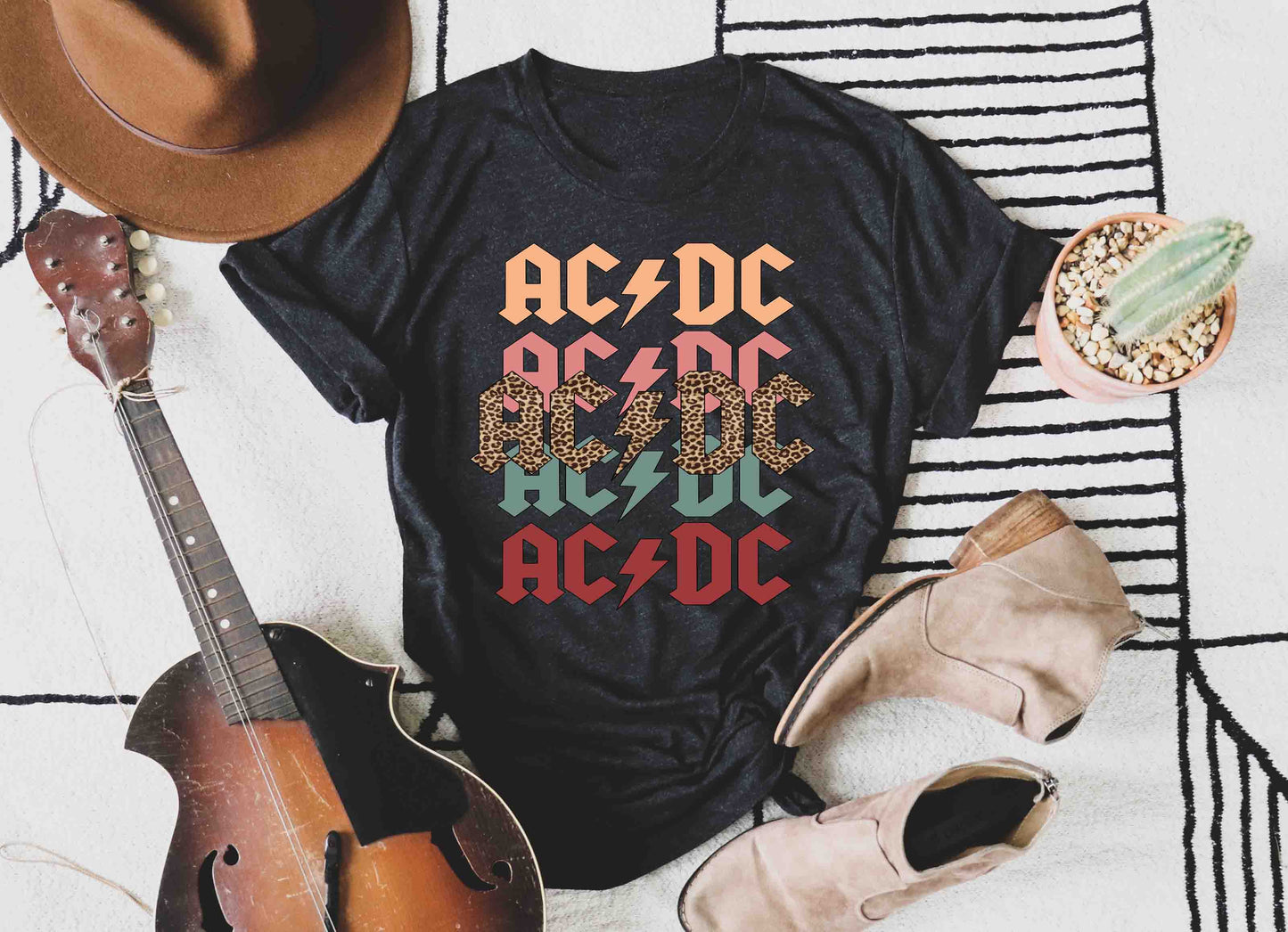 ACDC: / S Black / Short Sleeve