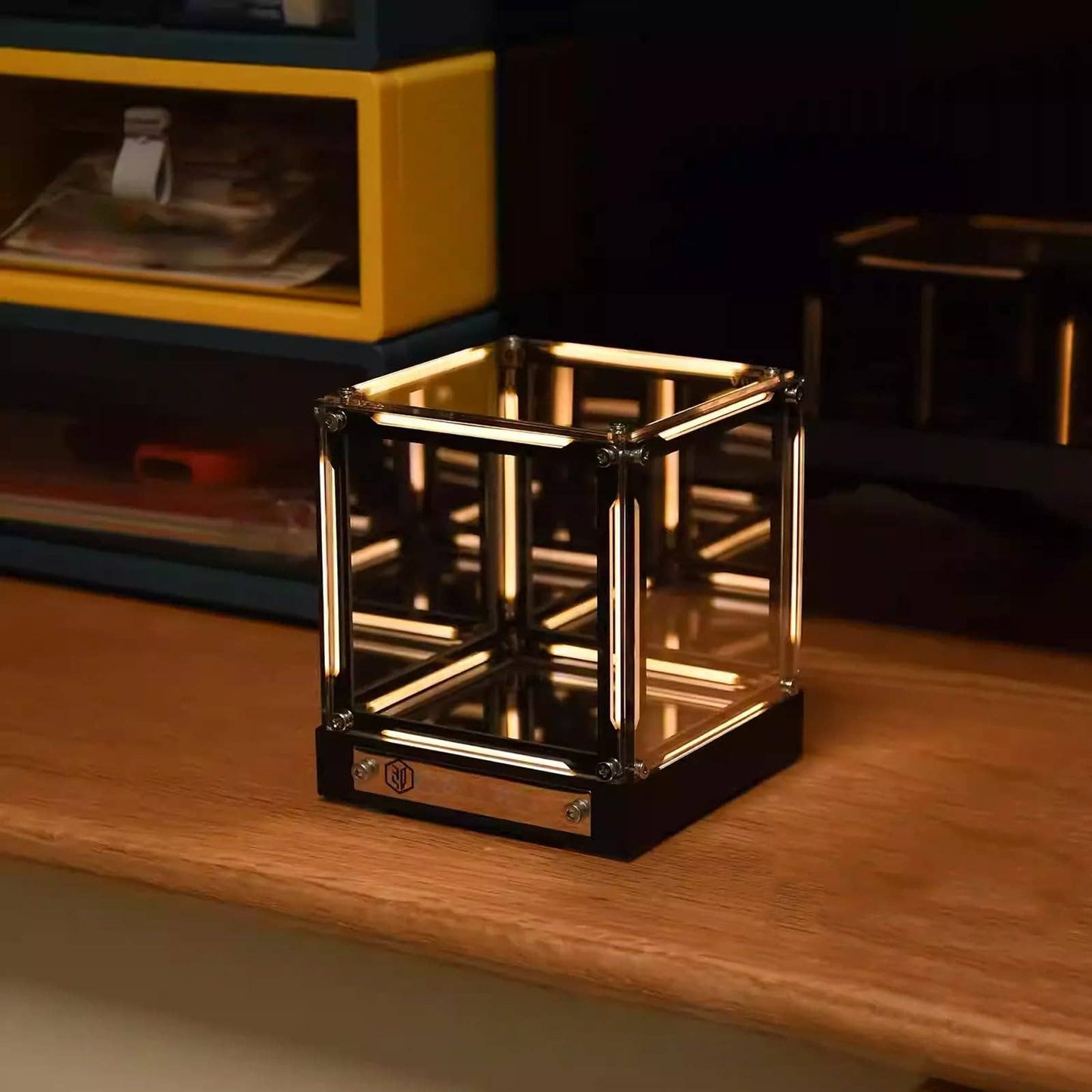 Dimmable Cube Infinity Mirror Night Light