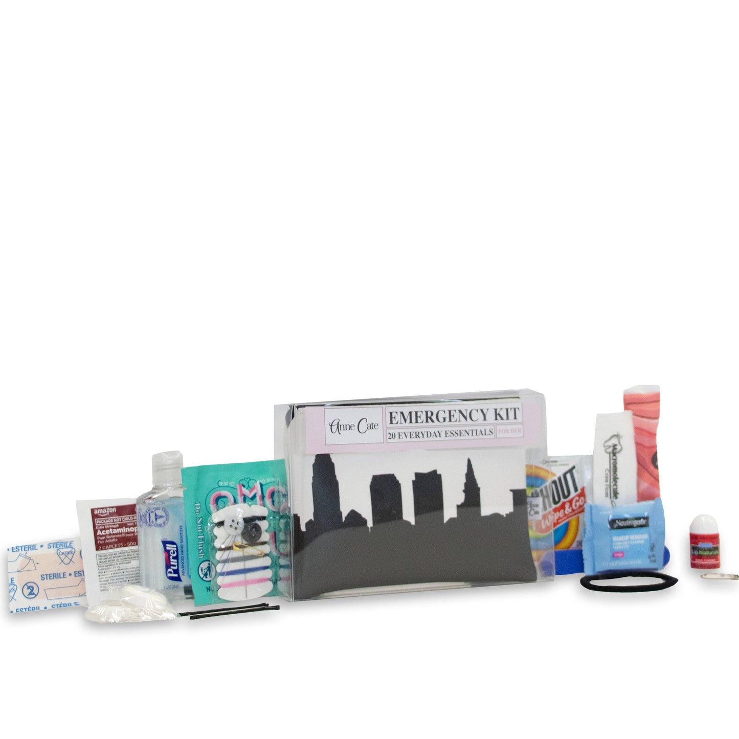 Buffalo New York Skyline Mini Wallet Emergency Kit - For Her