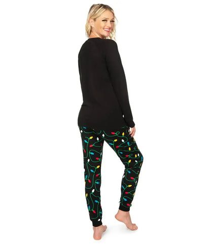 Get Lit Pajama Set - Women's Christmas Family Matching PJs