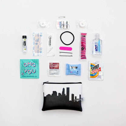 Buffalo New York Skyline Mini Wallet Emergency Kit - For Her