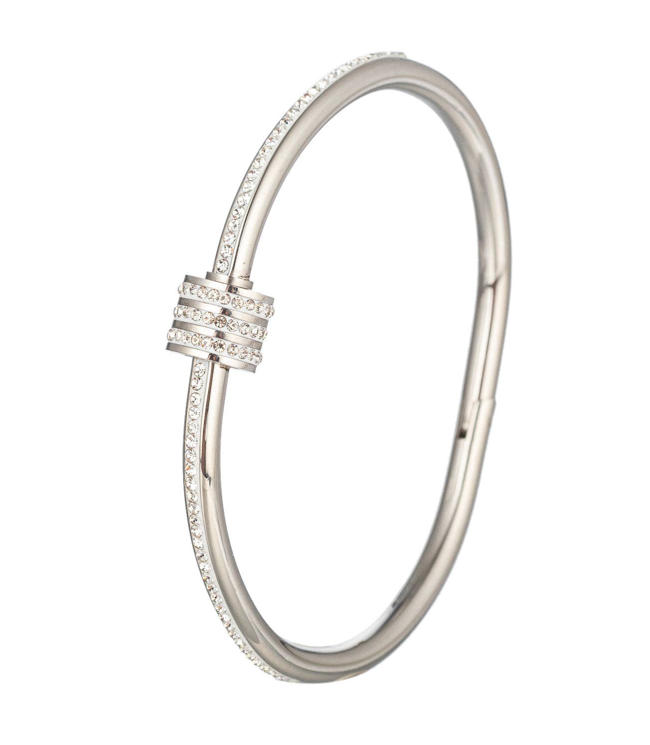 Sophie Cuff Bracelet - Silver