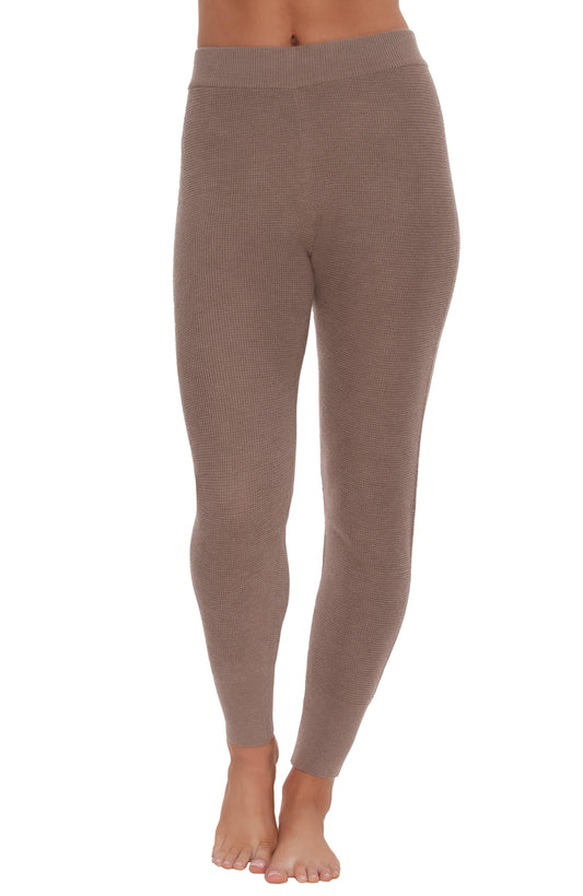 Chill Vibes Cashmere Blend Thermal Jogger: Truffle (TFL) / XL