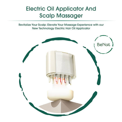 Electric Oil Applicator and Vibration Scalp Massager 2 in 1.