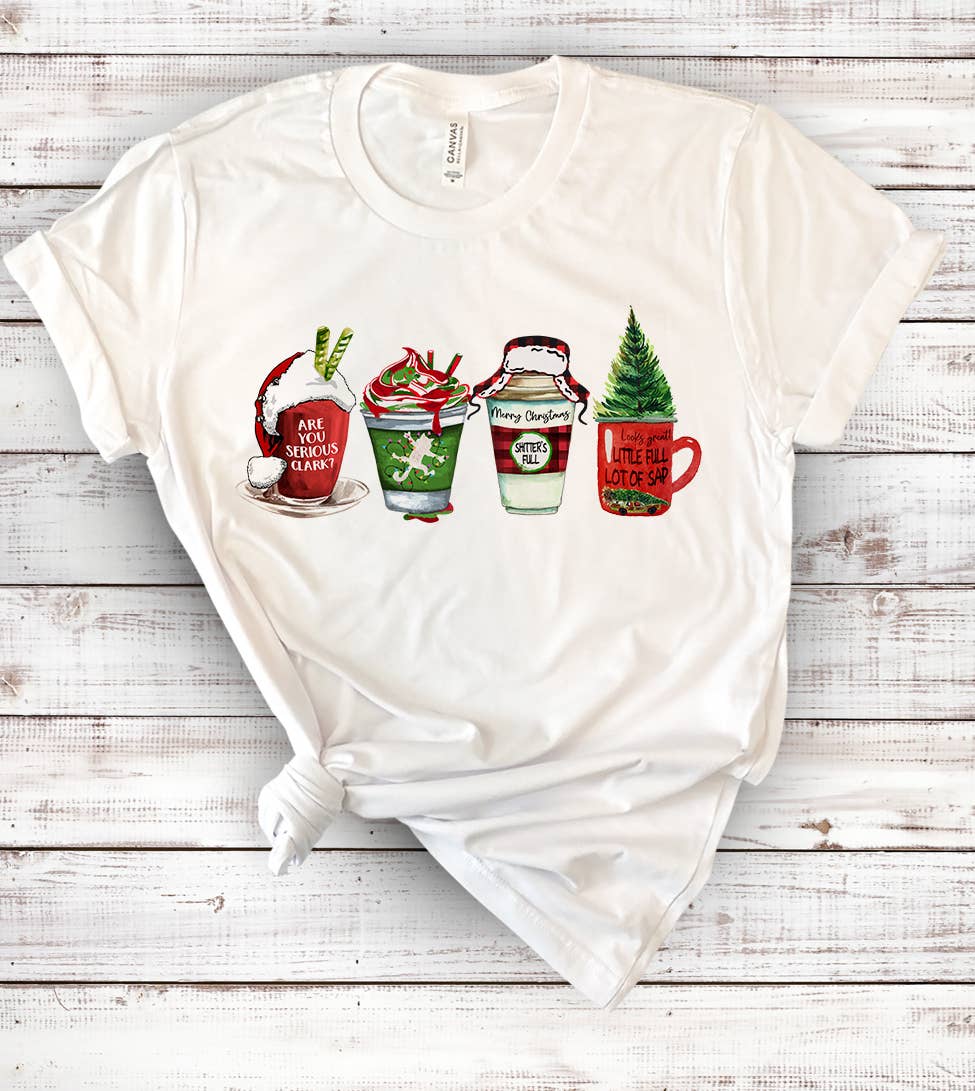 Christmas Vacation Coffee Cups - Holiday Christmas T-Shirt