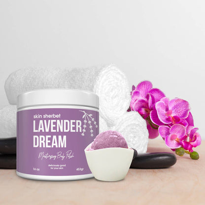 Skin Sherbet Lavender Dreams Body Polish Salt Scrub - 23oz