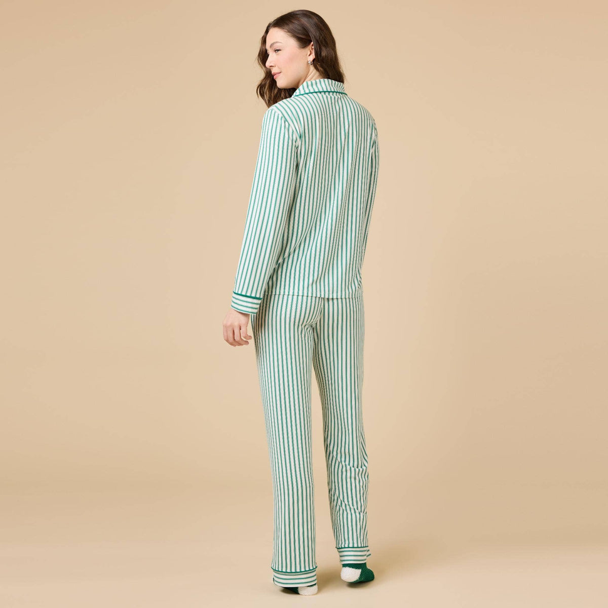Sleep Soft Slim Notch Collar PJ Set in Prints and Solids