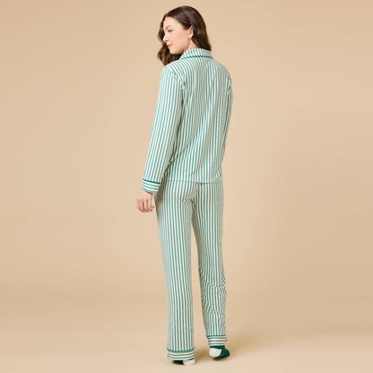 Sleep Soft Slim Notch Collar PJ Set in Prints and Solids