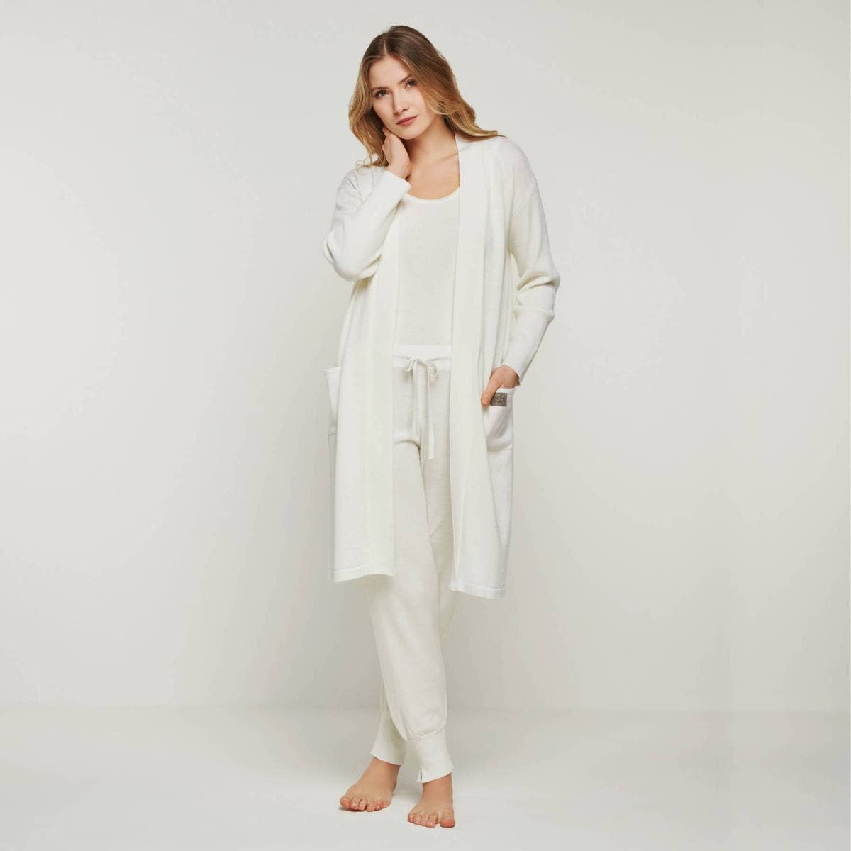 Jacket Blossom & Top Ivory / XS