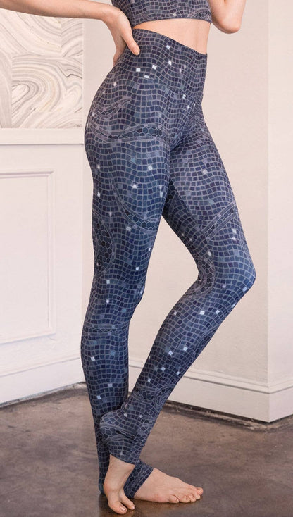 Celestial Mosaic - Buttery Soft Athleisure Leggings: M