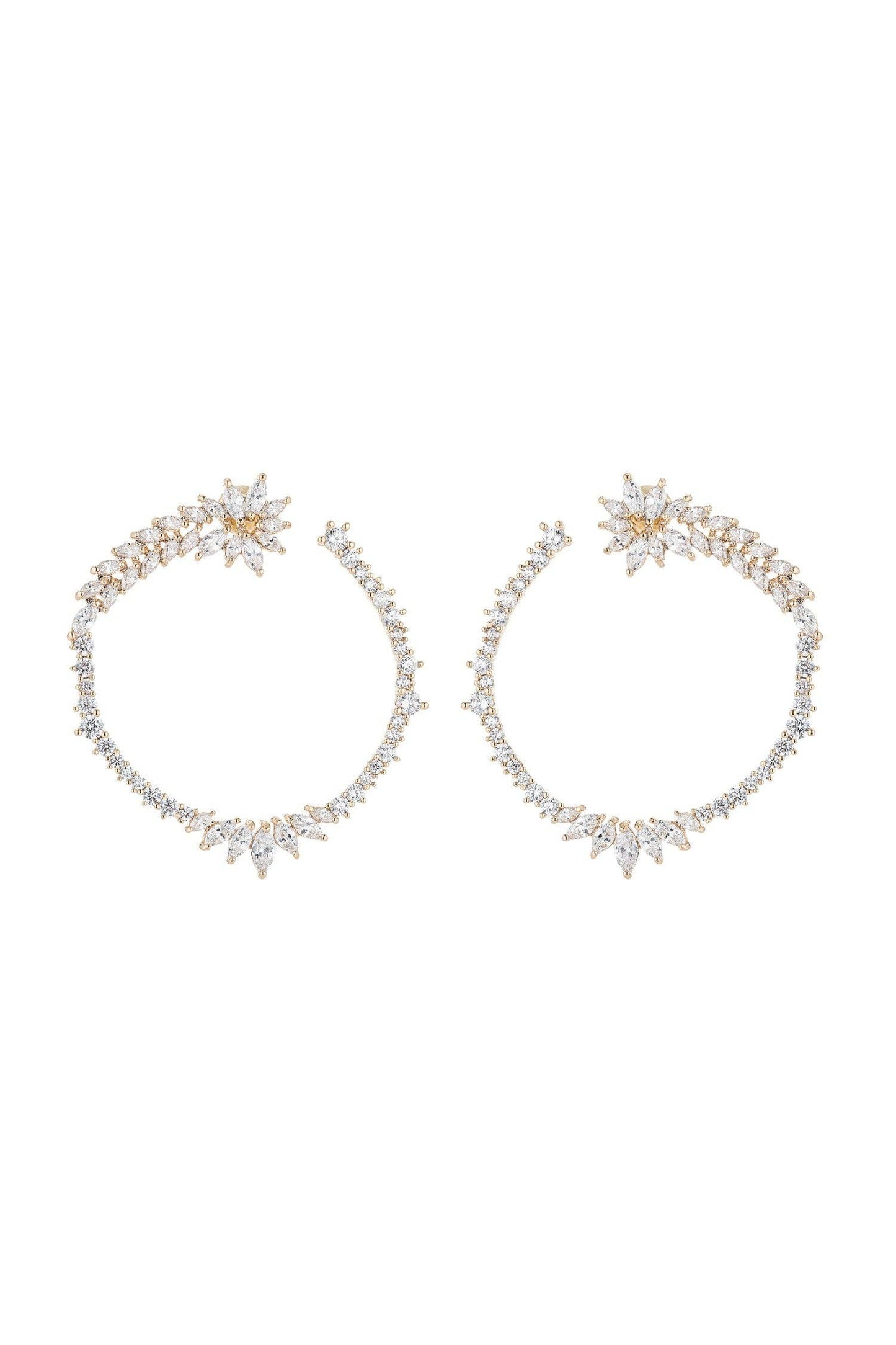 Aphrodite Earrings - Gold