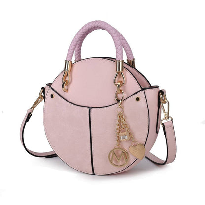 MKF Collection Nobella Crossbody Handbag By Mia K.: Wine