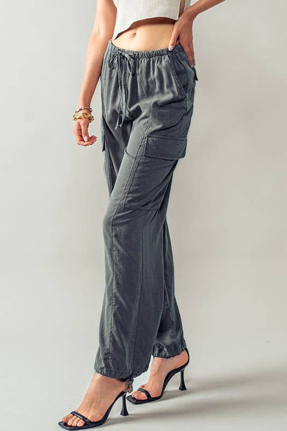 Cargo Chic Straight Leg Pant