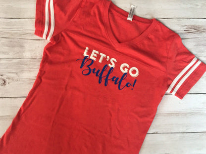 Bills Shirt for her | Buffalo shirt for her | plus size