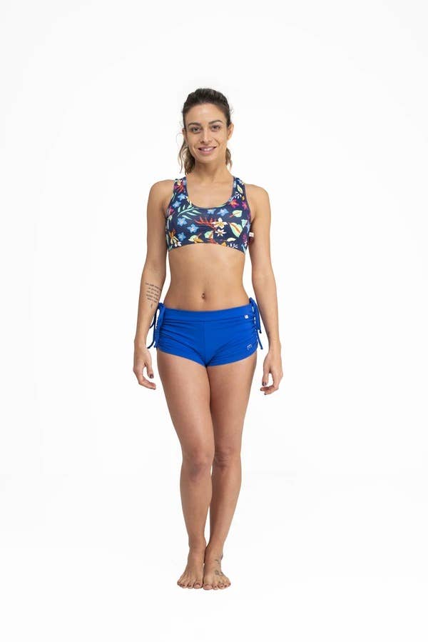 Side String Shorts, Royal Blue Cool From Light: S