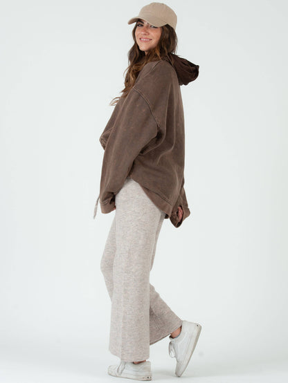 NYB2670-AVERY SWEATER PANTS-BLUSH SNOW: L