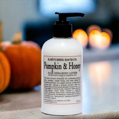 Pumpkin & Honey Aloe Vera Body Lotion 8oz.