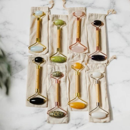 Bamboo Facial Massage Roller | Self Care Bestseller