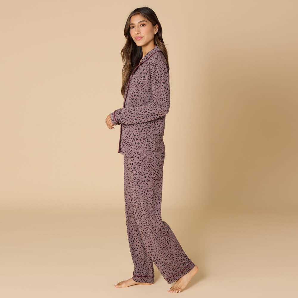 Sleep Soft Slim Notch Collar PJ Set in Prints and Solids