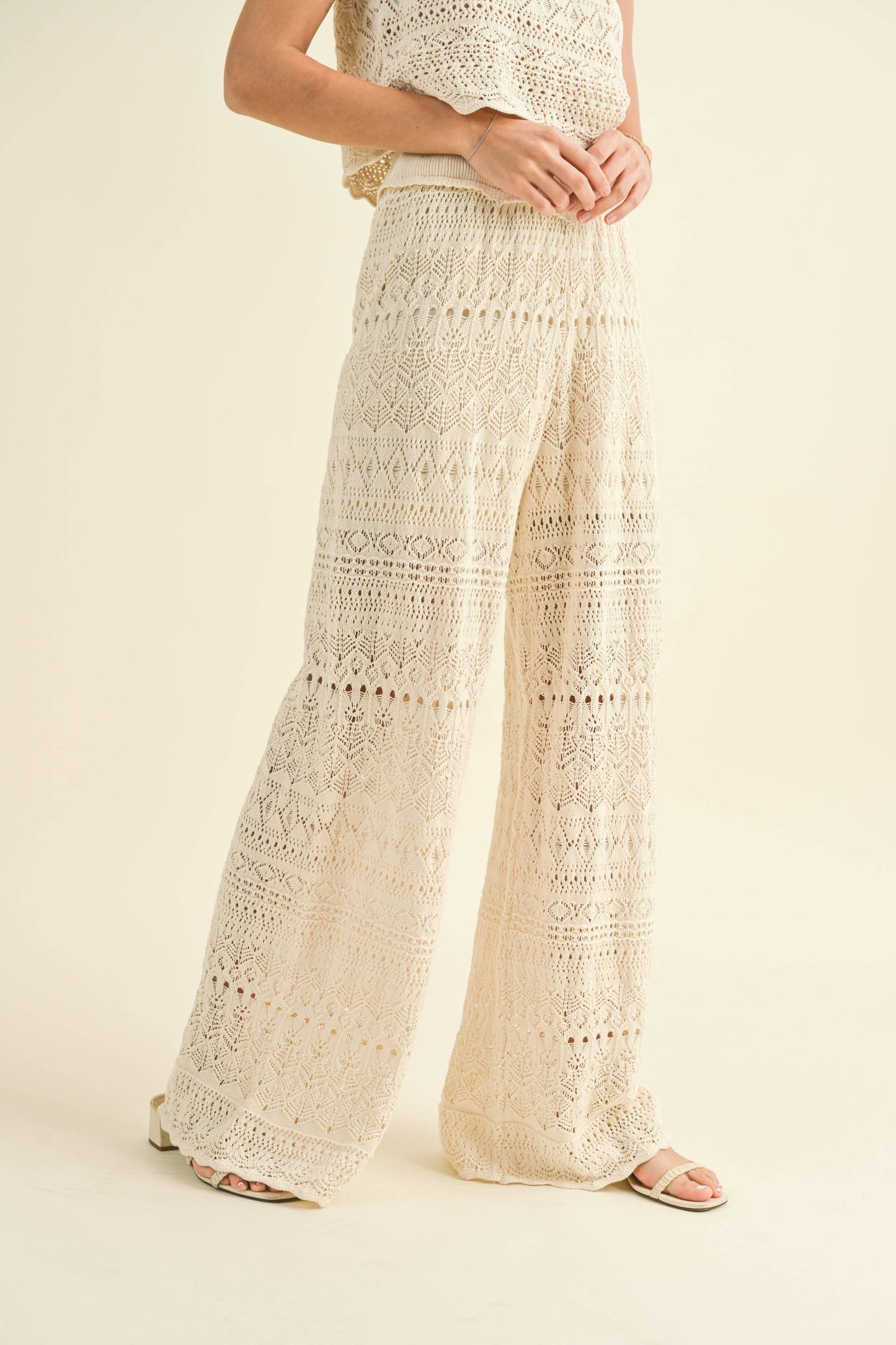 P3414ST   MIX AND MATCH CROCHET PATTERN PANTS