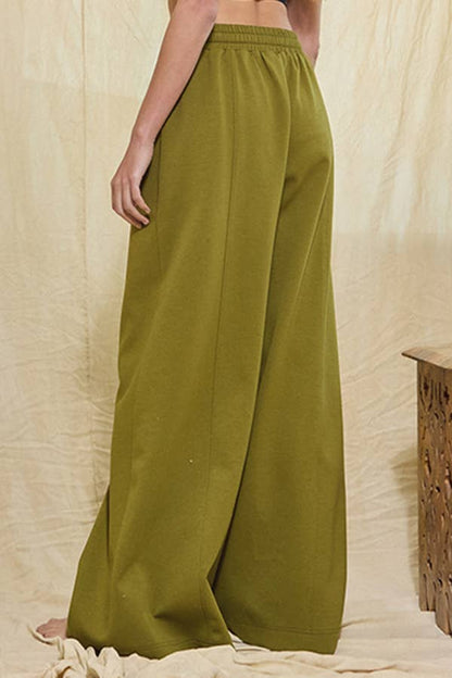 IP5462 Oversized Sweatsuit Pants With Zipper Pockets