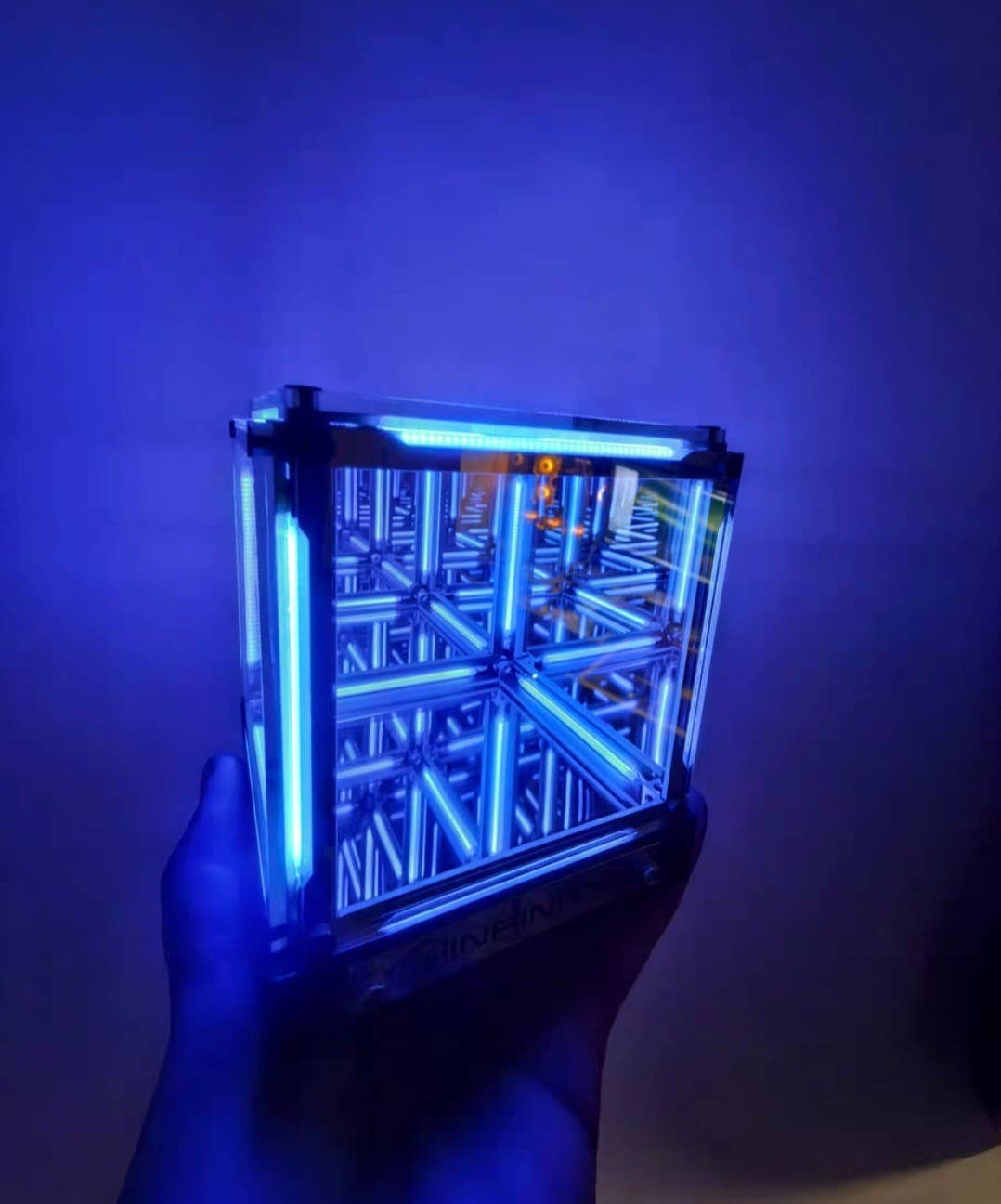 Dimmable Cube Infinity Mirror Night Light