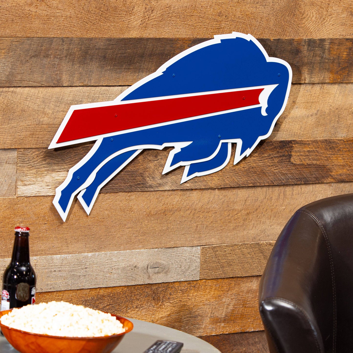 Buffalo Bills Layered Metal Wall Art