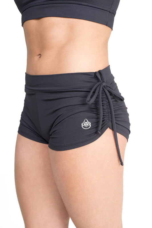 Side String Shorts Black Eco, Cool Form Light: S