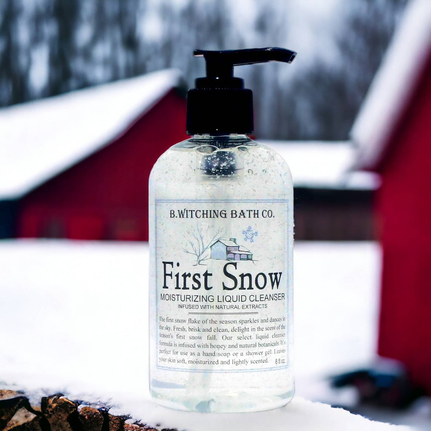 First Snow Holiday Liquid Soap 8oz