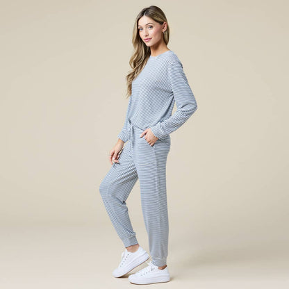 Women's Cloud Soft Dream Crew Neck Lounge Set - Oprah's Fave