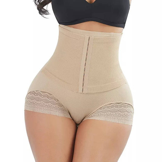 Slimming Belly Seamless Brief Panty For Weight Loss: Nude / XS-S