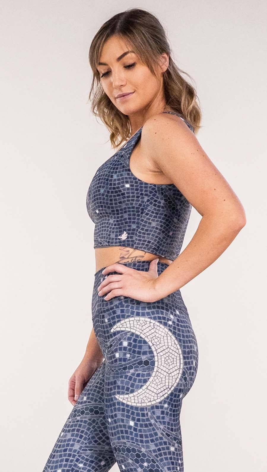 Celestial Mosaic - Buttery Soft Reversible Top: XXL