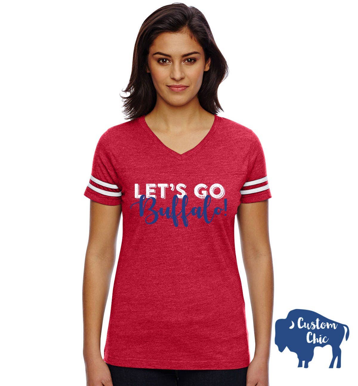 Bills Shirt for her | Buffalo shirt for her | plus size