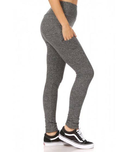 High Waist Fleece Leggings - Butt Lifting