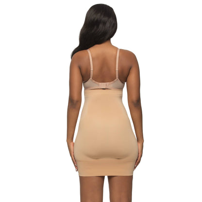 Fusion Half Slip Shapewear w Built In Thong - Warm Neutral