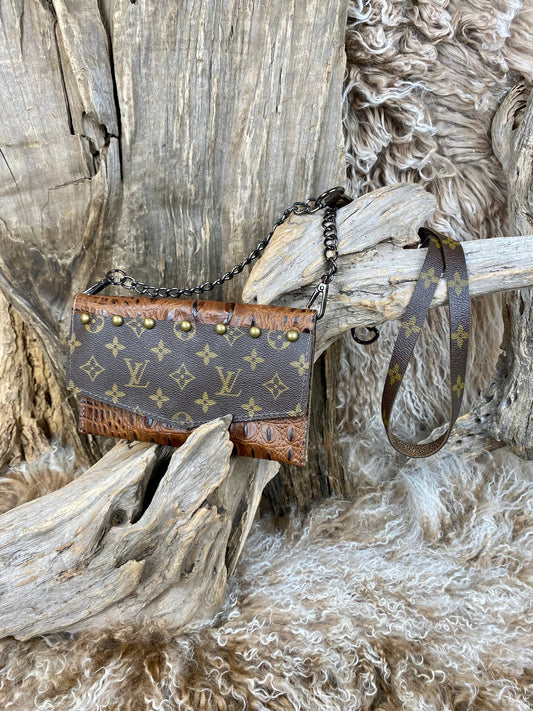 GREY LAVISH Jordan UPCYCLED Croc