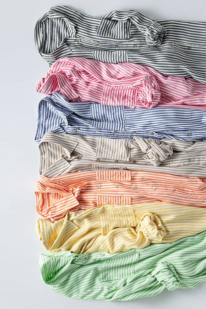 STRIPE BUTTON DOWN SHIRT