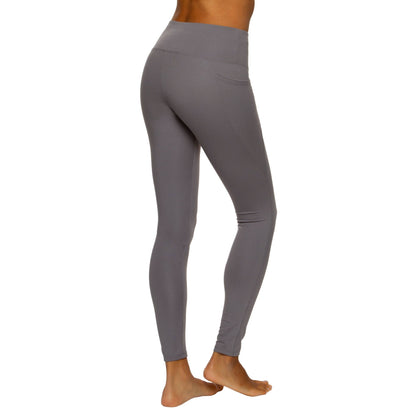 900455 (BLK) / XL  Athletic Pocket Leggings: Black