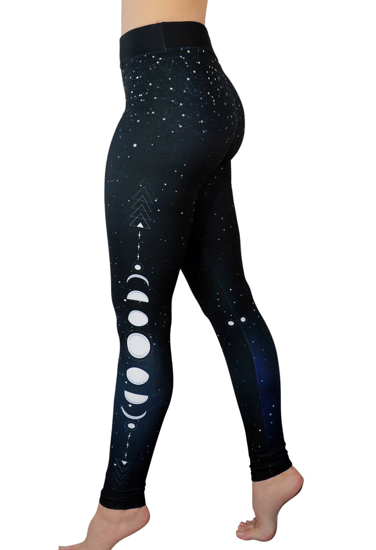 Moonlight - High Waist Leggings: S/M 4-10